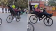 Desi Jugaad Viral Video: शख्स ने बनाई लेटकर चलने वाली साइकिल, अनोखे देसी जुगाड़ को देख लोग हुए हैरान